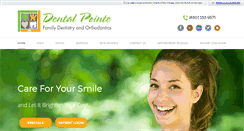 Desktop Screenshot of mydentalpointe.com